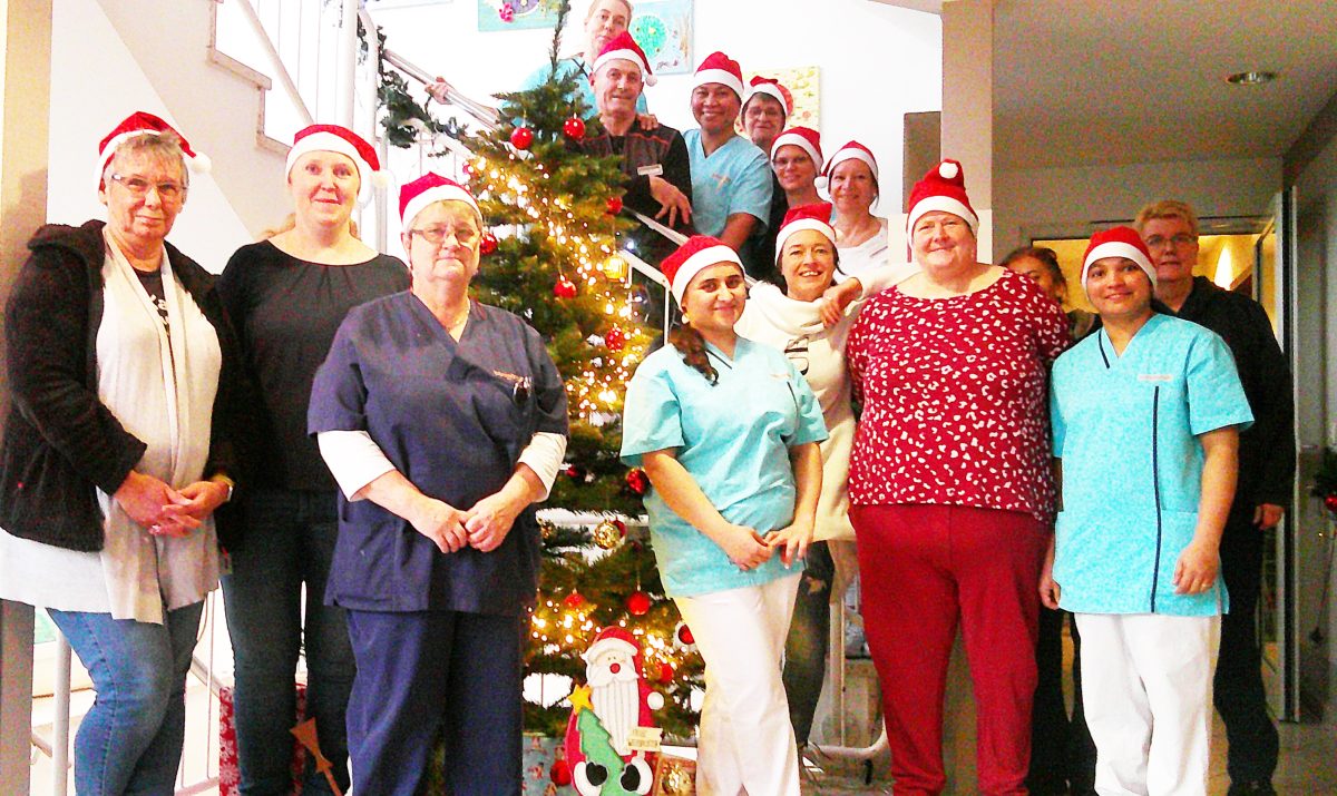 Das Bonmonde-Team in Aligse wünscht frohe Weihnachten.
