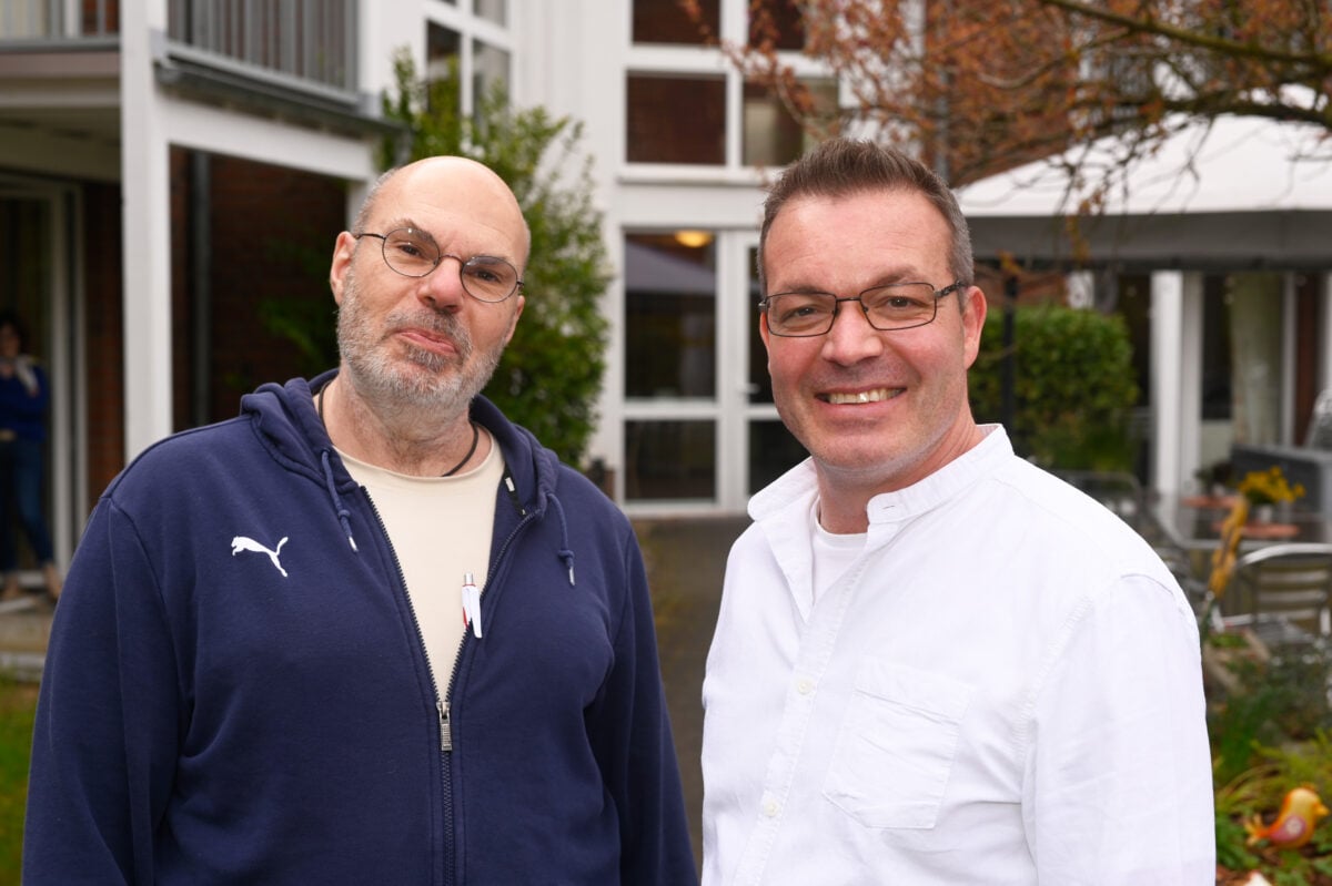 Marc Whely (l.) und Sascha Ziball stehen bei Bonmonde für Qualität und gute Pflege.