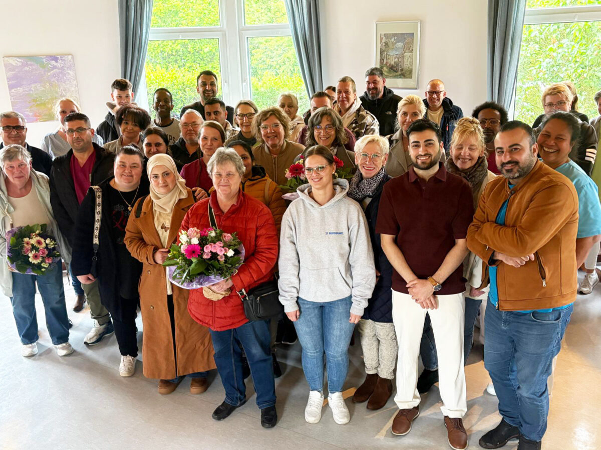 Zum Tag der Pflegenden steht das Mitarbeiter-Team im Bonmonde Seniorenzentrum Aligse im Mittelpunkt.