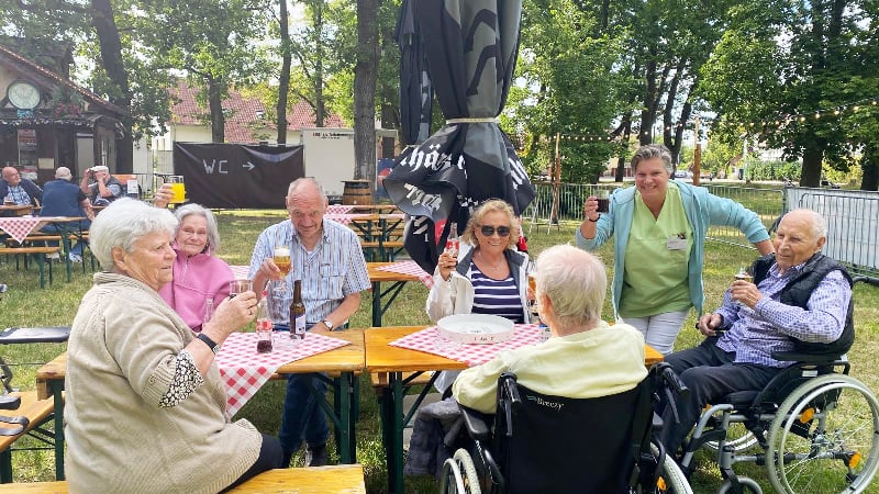 Ein Abstecher zum Aligser Sommergarten ist für die Bonmonde-Senioren immer ein besonderer Genuss.